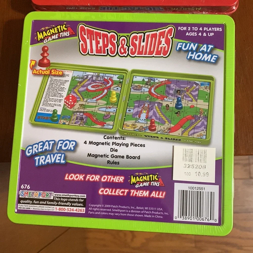 🆕 SMETHPORT TOYS- MAGNETIC 🧲 GAMES- GREAT FOR TRAVEL